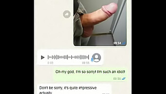 Mature Beauty'S Unexpected Response To Teenage'S Naughty Whatsapp Prank